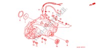 ALOJAMIENTO TRANSMISION para Honda CIVIC GL 3 Puertas 5 velocidades manual 1989