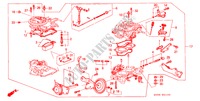 CARBURADOR(1) para Honda CIVIC DX 1200 3 Puertas 5 velocidades manual 1988