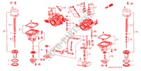 CARBURADOR(3) para Honda CIVIC GL 3 Puertas 5 velocidades manual 1988