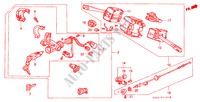 INTERRUPTOR COMBINACION para Honda CIVIC DX 1200 3 Puertas 4 velocidades automática 1989