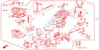 CARBURADOR para Honda CIVIC SHUTTLE GL 5 Puertas 5 velocidades manual 1989
