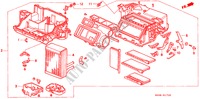 UNIDAD DE CALENTADOR para Honda CIVIC SHUTTLE 55X 5 Puertas 5 velocidades manual 1995
