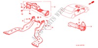 CONDUCTO(1) para Honda VIGOR STD 4 Puertas 5 velocidades manual 1993