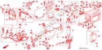ACONDICIONADOR DE AIRE (MANGUERAS/TUBERIAS) (2) para Honda ACCORD EXI 4 Puertas 5 velocidades manual 1992