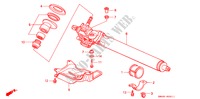 CAJA DE ENGRANAJE DE P.S.(2) para Honda ACCORD EX 4 Puertas 5 velocidades manual 1992