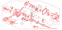 DISTRIBUIDOR(HITACHI) para Honda ACCORD EX 4 Puertas 5 velocidades manual 1991