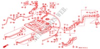 TANQUE DE COMBUSTIBLE(2) para Honda ACCORD EX 4 Puertas 5 velocidades manual 1990