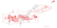 ACONDICIONADOR DE AIRE CONTROL para Honda LEGEND LEGEND 4 Puertas 5 velocidades manual 1994
