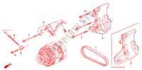 MENSULA DE ALTERNADOR para Honda LEGEND LEGEND 4 Puertas 5 velocidades manual 1995