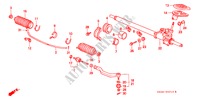 CAJA DE ENGRANAJE DE P.S.(LH) para Honda CIVIC CRX SI-T 2 Puertas 5 velocidades manual 1993