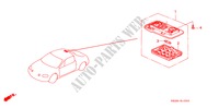 LUZ INTERIOR para Honda CIVIC CRX SIR-T 2 Puertas 5 velocidades manual 1993