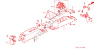CONSOLA para Honda CIVIC EX 3 Puertas 5 velocidades manual 1992