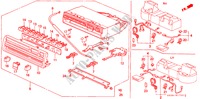 CONTROL DE CALEFACTOR para Honda CIVIC EX 3 Puertas 5 velocidades manual 1992