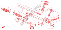 CAJA ENGRANAJE DIRECCION(1) para Honda CIVIC 1.5EL 4 Puertas 5 velocidades manual 1993