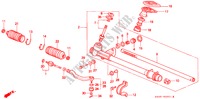 CAJA ENGRANAJE DIRECCION(2) para Honda CIVIC 1.2EL 4 Puertas 5 velocidades manual 1994