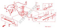 CILINDRO MAESTRO EMBRAGUE (2) para Honda CIVIC 1.5EL 4 Puertas 5 velocidades manual 1993