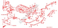 TANQUE DE COMBUSTIBLE(2) para Honda CIVIC SI 4 Puertas 5 velocidades manual 1995