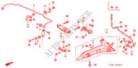 ESTABILIZADOR TRASERO/ BRAZO INFERIOR TRASERO para Honda INTEGRA LS 4 Puertas 5 velocidades manual 1997