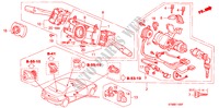 INTERRUPTOR COMBINACION(LH) para Honda INTEGRA LS 4 Puertas 5 velocidades manual 1999