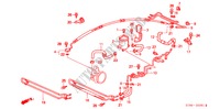 LINEAS DE P.S.(RH) para Honda INTEGRA GS-R 4 Puertas 4 velocidades automática 1999