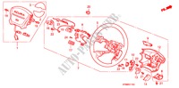 VOLANTE DE DIRECCION(SRS) para Honda INTEGRA LS 4 Puertas 5 velocidades manual 1997