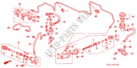 CILINDRO MAESTRO EMBRAGUE (LH) para Honda ACCORD EXI 4 Puertas 5 velocidades manual 1997