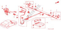 UNIDAD SRS(1) para Honda ACCORD EX-R 4 Puertas 5 velocidades manual 1994