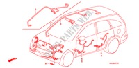 CONJUNTO DE ALAMBRES(RH)(2) para Honda CR-V RVSI         INDIA 5 Puertas 5 velocidades automática 2009