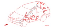 CONJUNTO DE ALAMBRES(RH)(3) para Honda CR-V RVSI         INDIA 5 Puertas 5 velocidades automática 2009