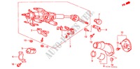COLUMNA DE DIRECCION para Honda ACURA 3.5RL 3.5RL 4 Puertas 4 velocidades automática 1997