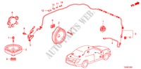 ANTENA DE RADIO/ALTAVOZ(LH) para Honda ACCORD 2.0EX 4 Puertas 5 velocidades manual 2010