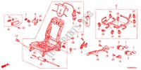ASIENTO DEL.(DER.)(ASIENTO HIDRAULICO COMPLETO) para Honda ACCORD 3.5SIR 4 Puertas 5 velocidades automática 2010