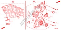 BOMBA DE ACEITE(2.0L) para Honda ACCORD 2.0VTI 4 Puertas 5 velocidades automática 2011