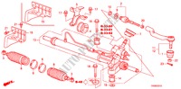 CAJA DE ENGRANAJE DE P.S.(LH) para Honda ACCORD 3.5 4 Puertas 5 velocidades automática 2010