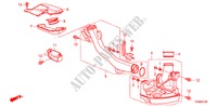 CAMARA DE RESONADOR(2.4L) para Honda ACCORD 2.4LX 4 Puertas 5 velocidades automática 2011