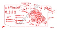 CONJ. DE CABLES DE MOTOR(2.0L) para Honda ACCORD 2.0EX 4 Puertas 5 velocidades automática 2010