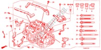 CONJ. DE CABLES DE MOTOR(3.5L) para Honda ACCORD 3.5SIR 4 Puertas 5 velocidades automática 2010