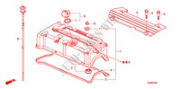 CUBIERTA CULATA CILINDRO(2.4L) para Honda ACCORD 2.4LX 4 Puertas 5 velocidades automática 2011