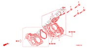 CUERPO MARIPOSA GASES(2.0L) para Honda ACCORD 2.0EX 4 Puertas 5 velocidades manual 2009
