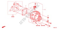 CUERPO MARIPOSA GASES(3.5L) para Honda ACCORD 3.5 4 Puertas 5 velocidades automática 2010