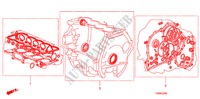 EQUIPO DE EMPACADURA(2.0L) para Honda ACCORD 2.0EX 4 Puertas 5 velocidades manual 2010