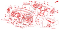 PANEL DE INSTRUMENTO(LH) para Honda ACCORD 2.0EX 4 Puertas 5 velocidades manual 2008