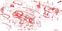 PANEL DE INSTRUMENTO(RH) para Honda ACCORD 3.5SIR 4 Puertas 5 velocidades automática 2010