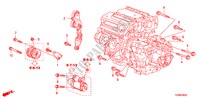 SOPORTE ALTERNADOR/TENSIONADOR(3.5L) para Honda ACCORD 3.5EX 4 Puertas 5 velocidades automática 2011