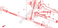 CAJA DE ENGRANAJE DE P.S.(RH) para Honda BALLADE 150I 4 Puertas 5 velocidades manual 1999