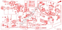 INTERRUPTOR COMBINACION(LH) para Honda CIVIC 1.6IES 4 Puertas 5 velocidades manual 1999