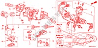 INTERRUPTOR COMBINACION(RH) para Honda BALLADE 150I 4 Puertas 5 velocidades manual 1997