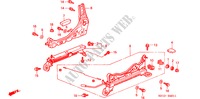 ASIENTO DEL. (DER.)(2) para Honda CIVIC VTI 4 Puertas 5 velocidades manual 2000