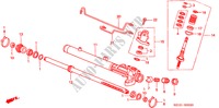 CAJA DE ENGRANAJE DE P.S.(LH) para Honda CIVIC 1.6IES 4 Puertas 5 velocidades manual 2000