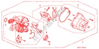 DISTRIBUIDOR(HITACHI) (D4T94 05) para Honda CIVIC BASE 4 Puertas 5 velocidades manual 2000